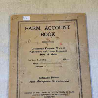 Heald Family Account Book