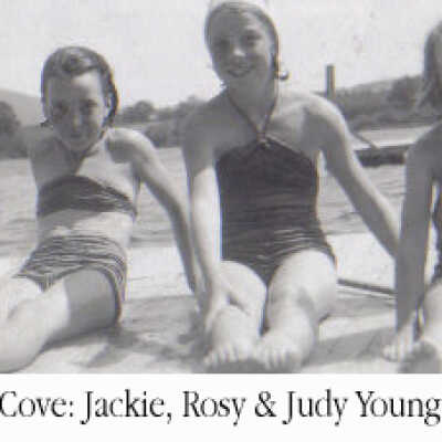 Sunset Cove: Jackie, Rosy and Judy Young - 1951