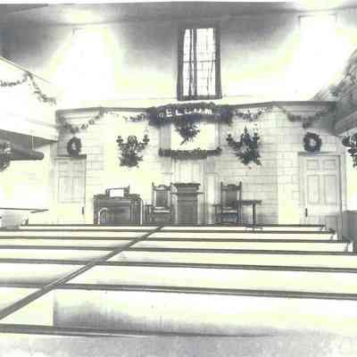 Inside Lincolnville Center Church