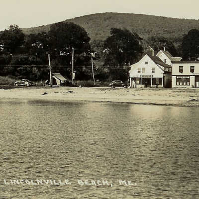 Lincolnville Beach, Maine - circa 1940's