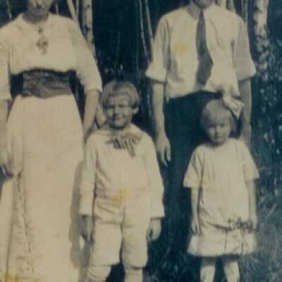 Frank, Georgie, Clifton, Vesta Dickey