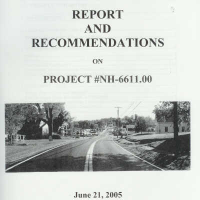Report and Recommendations on Project #NH-6611.00