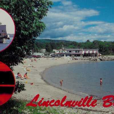 Lincolnville Beach, Maine circa 1955