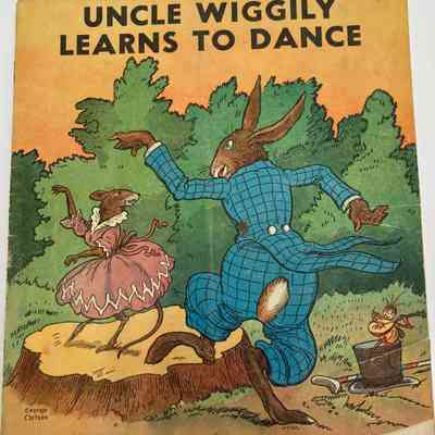Uncle Wiggily Learns to Dance: copyright 1934