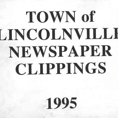 1995 Lincolnville Newspaper Clippings