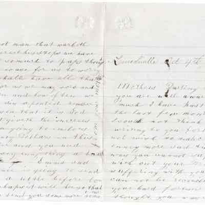Knight Collection - 1881 Letter
