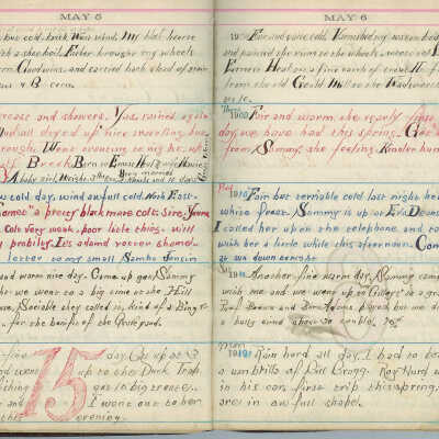 Ralph Richards A Line A Day Journal 1908-1912
