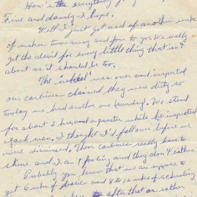 Letter from Richard Ames