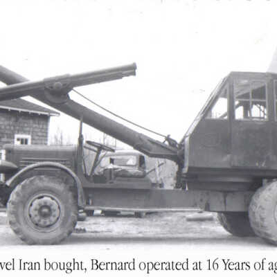 Shovel Ivan bought, Bernard operated, age 16