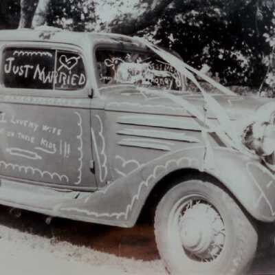 Harold and Dorothy Overlock (just married) 1939