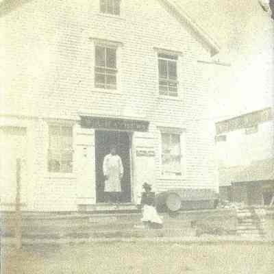 W.A. Mathews store c. 1910: later to be Fred French's store