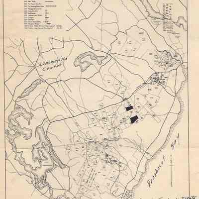 Map of Lewis Frohock Estate