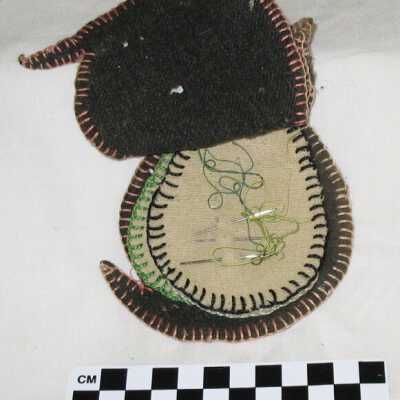 Inside needle case