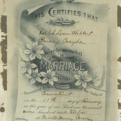Marriage Certificate