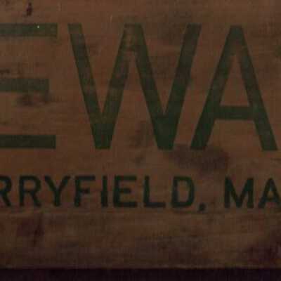 Stewart Company blueberry box