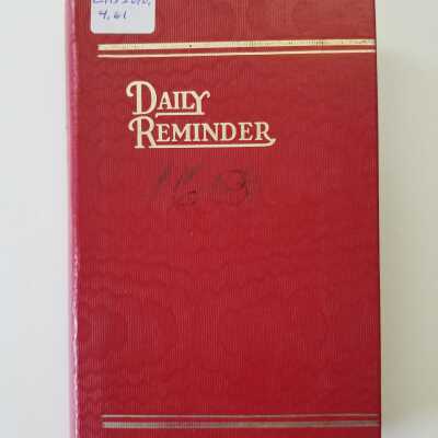 Ethel Heald Diary 1963