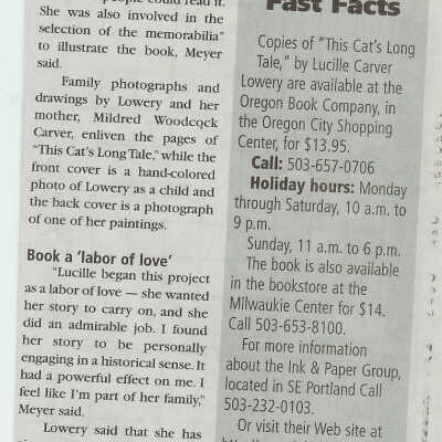 Curious 'cat' delves into family's past