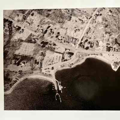 Aerial View of Lincolnville Beach