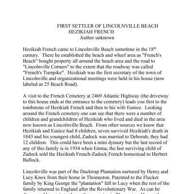 Hezekiah French