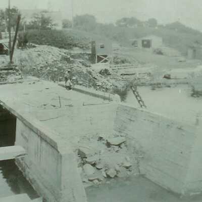 Building Ducktrap Bridge 1932