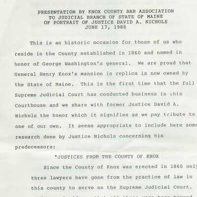 Portrait of Justice David A. Nichols