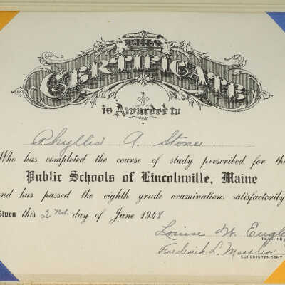 Phyllis Stone graduation