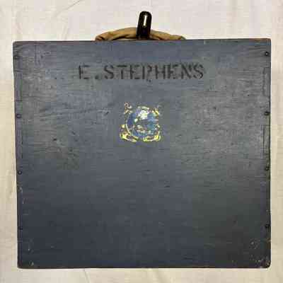 Eddie Stephen's Sea Chest from World War II