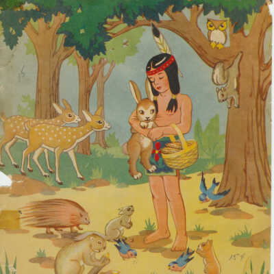 Hiawatha Indian Color Book