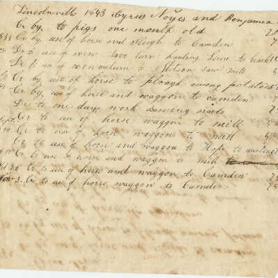 page two of Lamb account