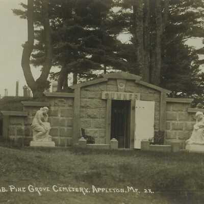 Sumner Tomb, Pine Grove, Appleton, Maine