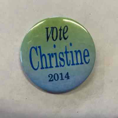 Political Button for Christine Burstein