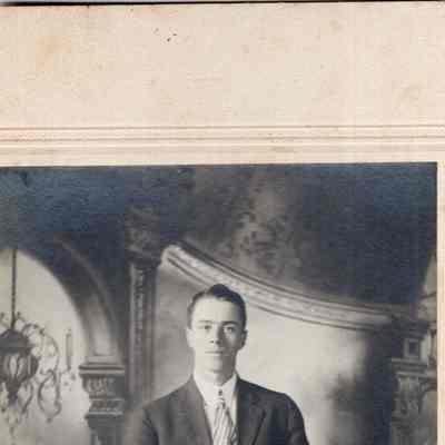 Edgar Pillsbury, 21 years old; October 23, 1910