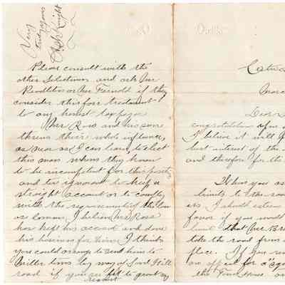 Knight Collection - 1906 Letter
