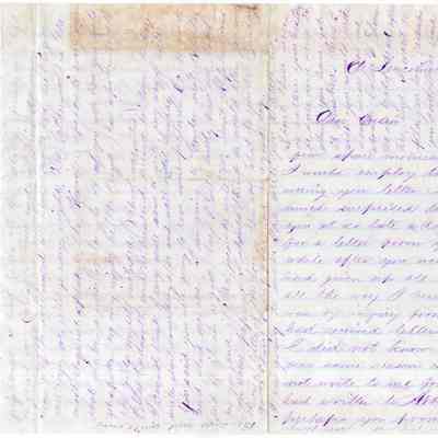 Knight Collection - 1872 Letter