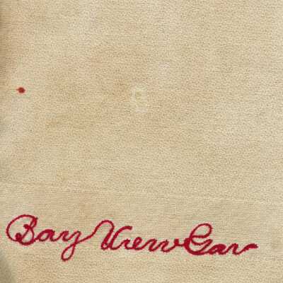 Bay View Garage hand towel