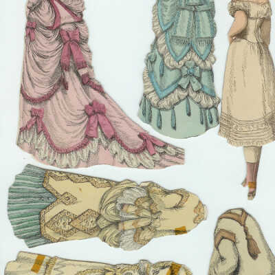 Paper dolls - back