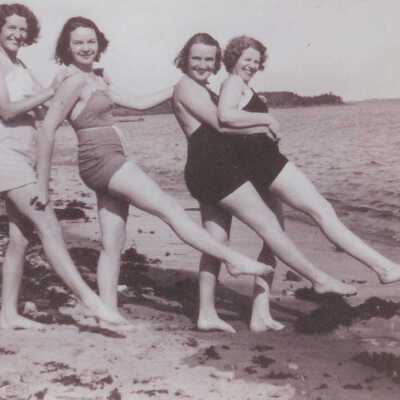 Alwilda Ames-3rd from left