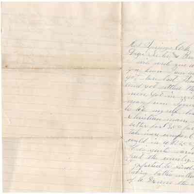 Knight Collection - 1890 Letter