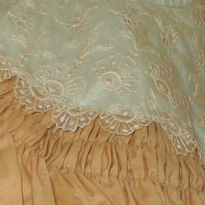 Detail of wedding dress
