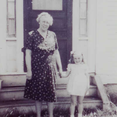 Alice Drinkwater and Peg