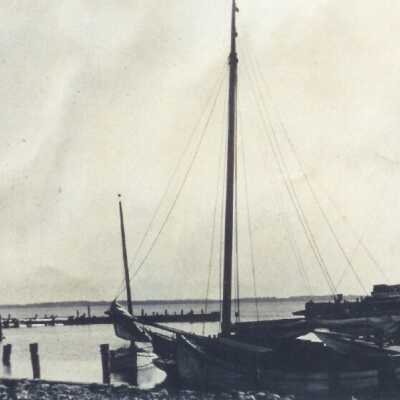 Ships at Lincolnville Beach