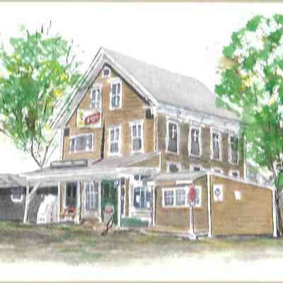 Drawing of General Store