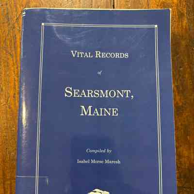 Vital Records of Searsmont, Maine
