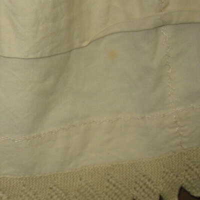 detail of petticoat