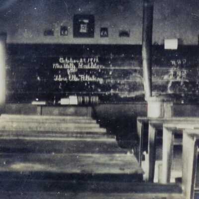 Beach School interior 1904