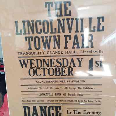 Lincolnville Town Fair Poster