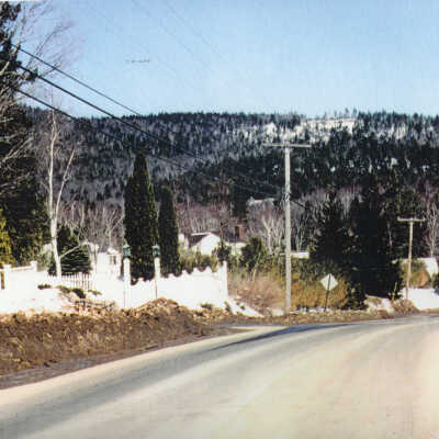 Rt. 1 at Ducktrap Hill-Existing View