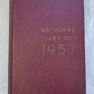 Ralph Richards 1957 Diary
