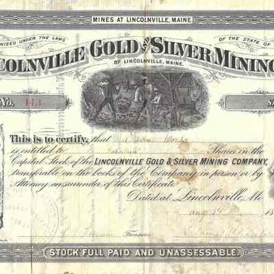 Stock Certificate