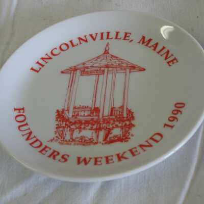 Plate, commemorative